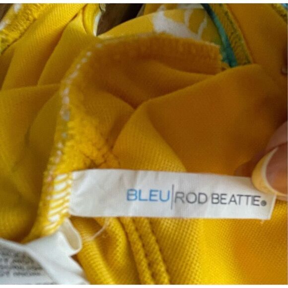 Bleu by Rod Beattie Good Vibrations Lattice-Front One-Piece Swimsuit - Picture 4 of 7